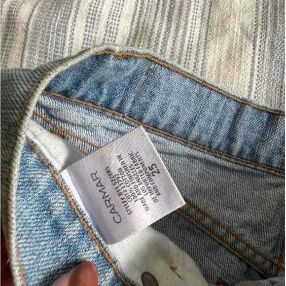 LF Carmar Tatiana Rhinestone Denim Shorts - Picture 11 of 11